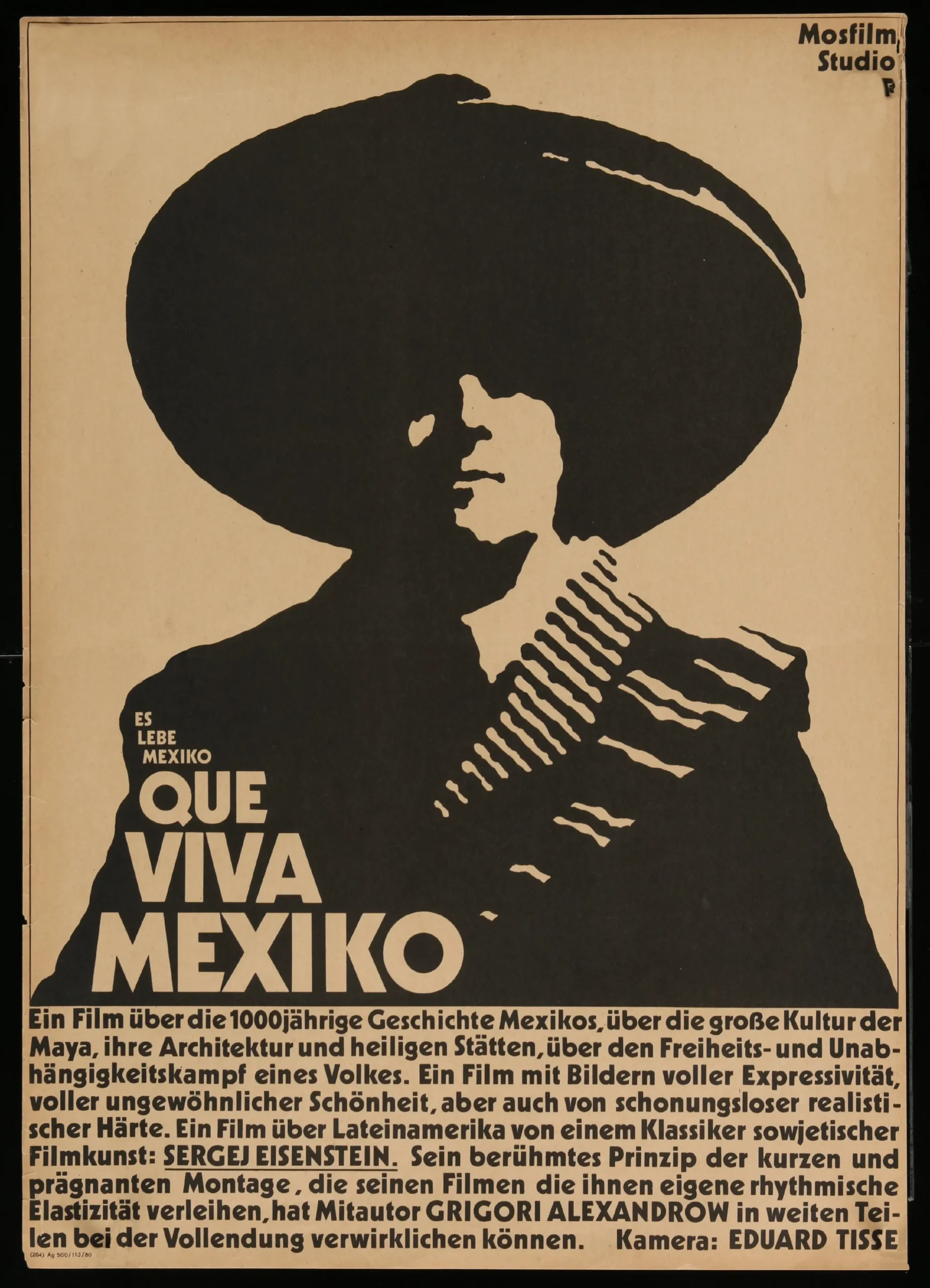 Que viva México (1933)