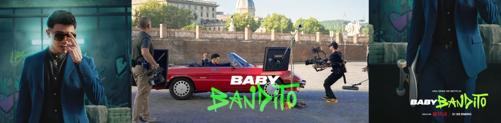 Descrito en las noticias como el robo del siglo de 6 mil millones de pesos chilenos, que  ocurrió en el aeropuerto de Santiago de Chile en 2014, dio pie a escribir la serie para Netflix “Baby Bandito”, que estrenó recientemente la segunda temporada con gran expectativa.