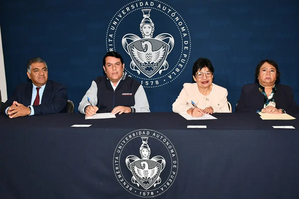 La Benemérita Universidad Autónoma de Puebla (BUAP) y la Asociación Sindical de Personal Académico (ASPABUAP) concretaron la revisión general del Contrato Colectivo de Trabajo con la firma de un convenio. Este acuerdo establece un incremento salarial del 4 por ciento directo, efectivo a partir del 16 de febrero del presente año. 