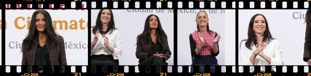 El Cine en México recibe histórico apoyo  a partir de este 16 de febrero de 2026, con “El Plan integral de Apoyo” firmado por la Presidenta de México Claudia Sheinbaum ante directores,productores mexicanos en Palacio Nacional y la participación especial de la actriz Salma Hayek.