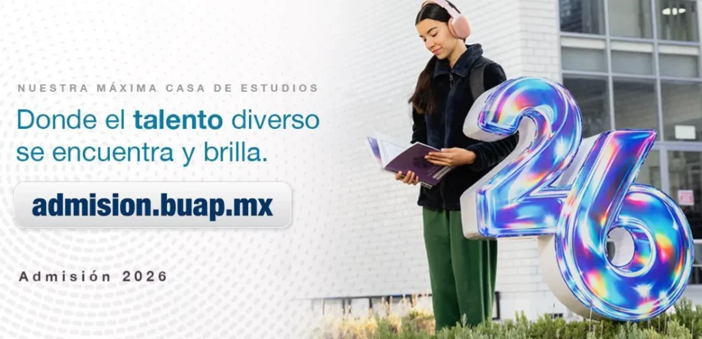 La Benemérita Universidad Autónoma de Puebla (BUAP) mantiene abierta hasta el 16 de abril la convocatoria para el Proceso de Admisión 2026. Es fundamental que los aspirantes a alguna Carrera Universitaria o Preparatoria, sigan al pie de la letra el cronograma oficial.