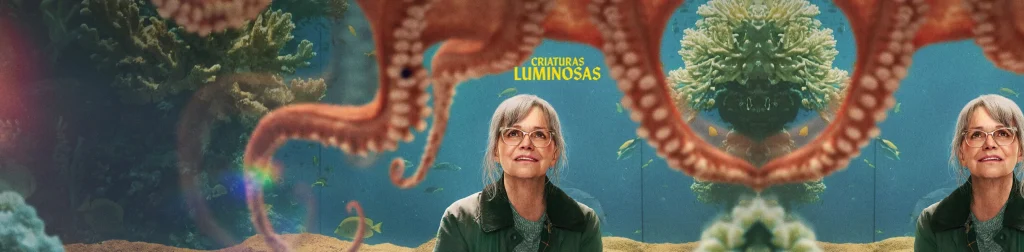 Basada en el bestseller de The New York Times de Shelby Van Pelt, la película Criaturas Luminosas llega a Netflix el próximo 8 de mayo. El largometraje, dirigido por Olivia Newman, narra la conmovedora historia de Tova, una viuda de 70 años que trabaja como limpiadora nocturna en un acuario local y su relación con el pulpo Marcellus. 