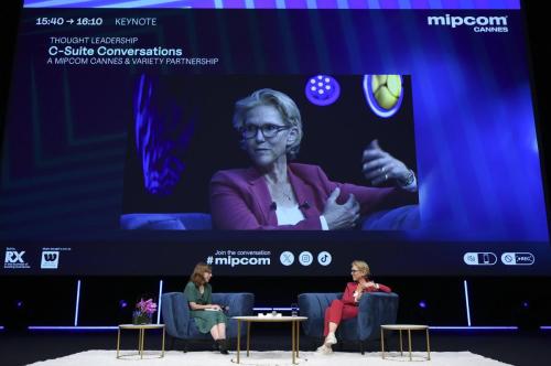 MIPCOM 2024 - CONFERENCES - C-SUITE CONVERSATIONS - MEDIA MASTERMIND KEYNOTES - JANE TURTON / ALL3MEDIA